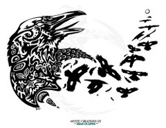 Ravens- Colouring Page $5.00 CAD