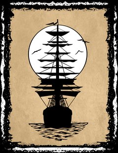 Tall Ship Poster